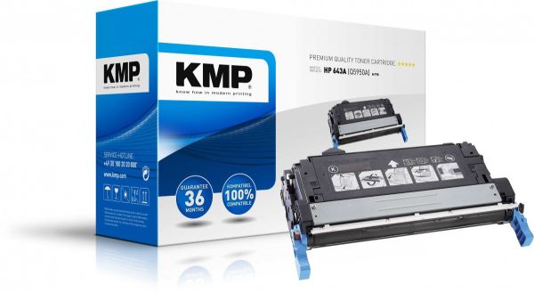 KMP H-T90 Tonerkartusche ersetzt HP 643A (Q5950A)