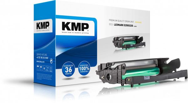 KMP L-DR19 Trommel ersetzt Lexmark E250X22G