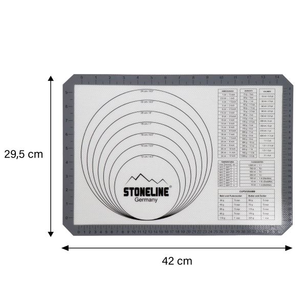 STONELINE® Silikon-Backmatte 42 x 29,5 cm