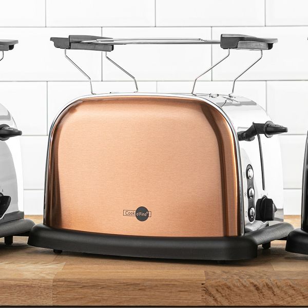 Cook o´Fino Retro-Toaster - Kupfer