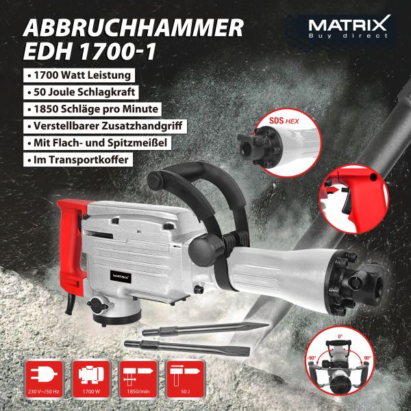 Matrix Abbruchhammer EDH 1700-1