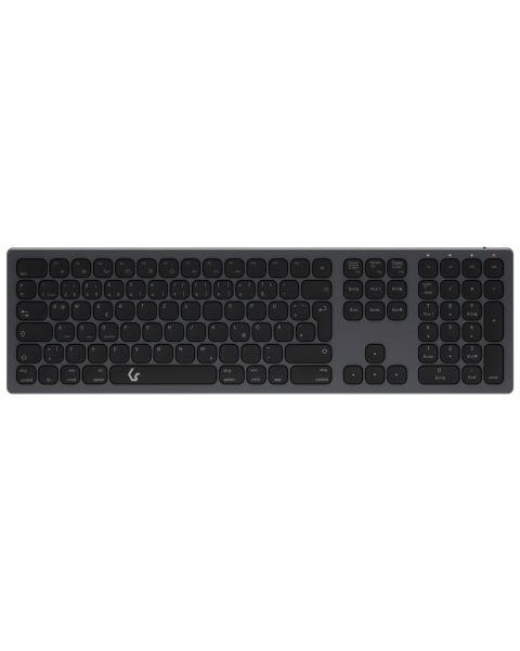 KeySonic KSK-8023BTRF (DE), Full-Size Bluetooth® & RF Tastatur für Windows®, macOS® und Android