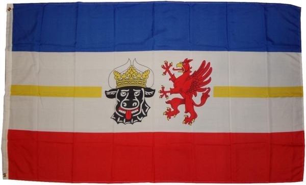 Flagge Mecklenburg-Vorpommern 90x150 cm