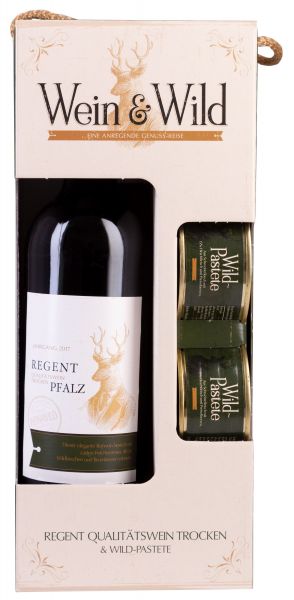 Wein & Wild Geschenkpackung Regent & Wild Pastete, 2019
