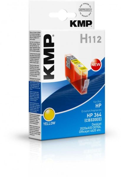 KMP H112 Tintenpatrone ersetzt HP 364 (CB320EE)