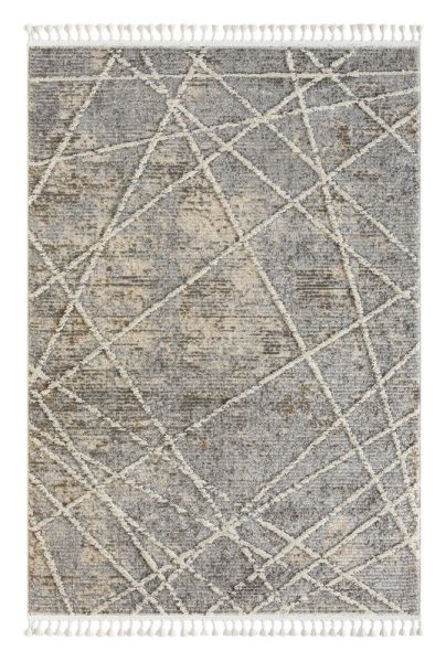Teppich Florie, 140cm x 200cm, Farbe Beige, rechteckig, Florhöhe 15mm