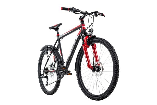 KS Cycling Mountainbike Hardtail ATB 26'' Xtinct schwarz-rot RH 42 cm