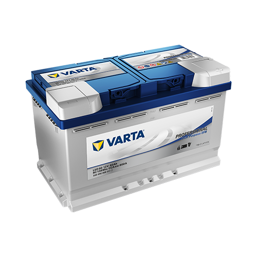 VARTA Professional Dual Purpose EFB 930080080B912, LED80 12 V, 80 Ah, 800 A