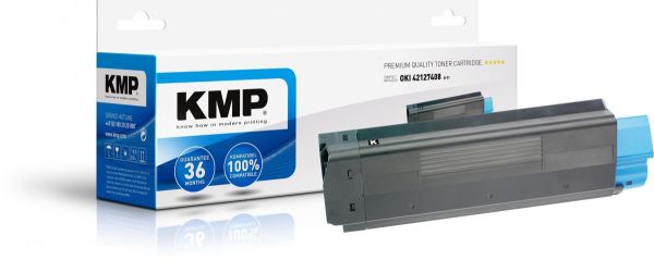 KMP O-T1 Tonerkartusche ersetzt OKI 42804508