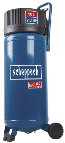 Scheppach Kompressor 50 l, 10 bar, 1,5 kW ölfrei