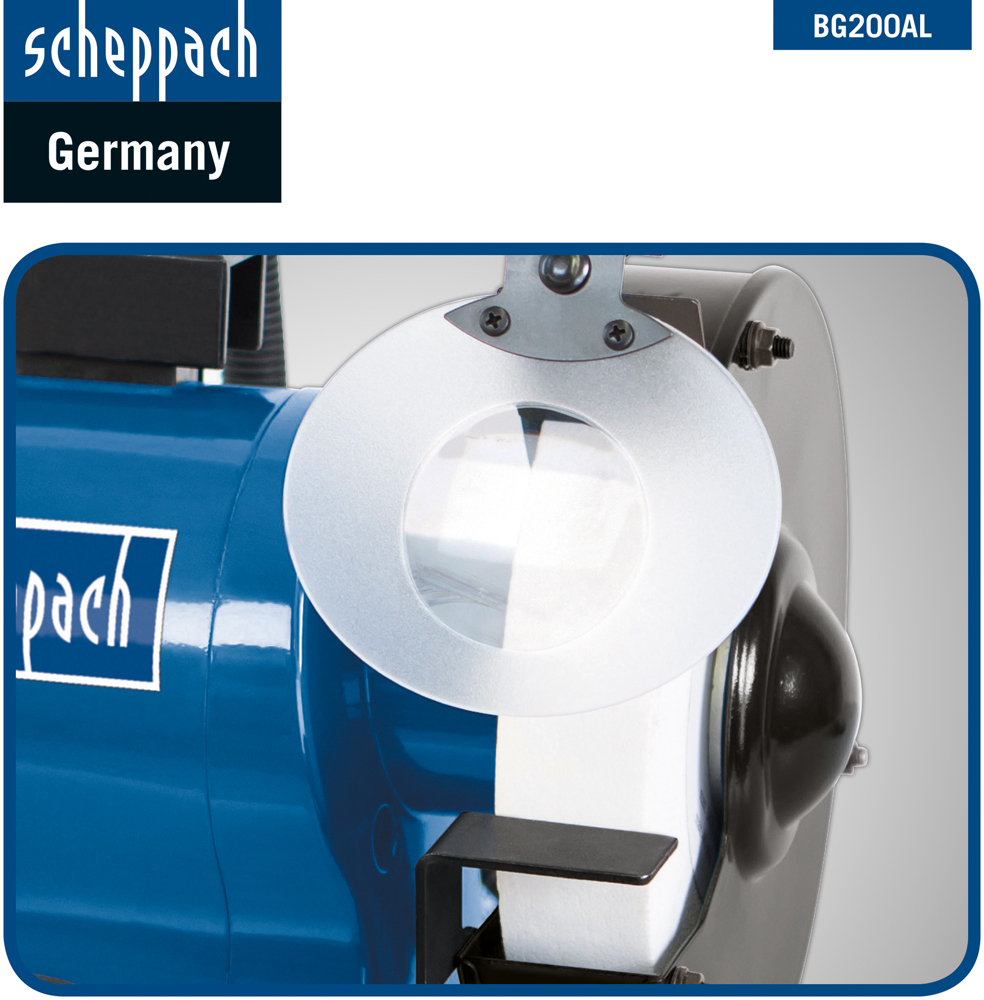 Scheppach Schleifmaschine BG200AL 0.55 kW 230/50 WE | Norma24
