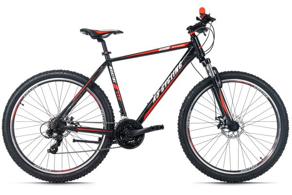 KS Cycling Mountainbike Hardtail 27,5'' Morzine schwarz-rot RH 53 cm