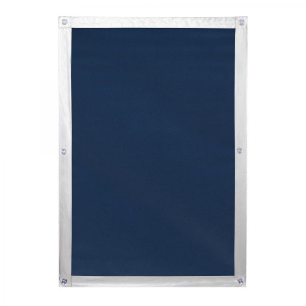 Lichtblick Dachfenster Sonnenschutz Haftfix, ohne Bohren, Verdunkelung, Blau, 59 cm x 91,5 cm (B x L)