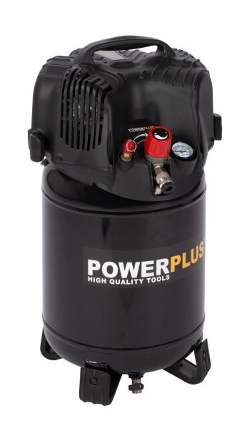 Powerplus Kompressor 1100w 24l +7st kit no Öl 1,5hp