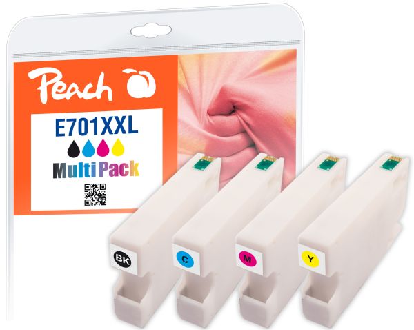 Peach Spar Pack Tintenpatronen ersetzt Epson T7015