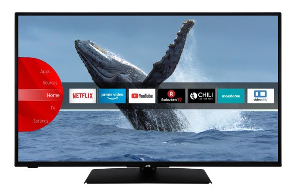 JVC LT-43VF5155 43 Zoll Fernseher / Smart TV (Full HD, HDR, Triple-Tuner, Bluetooth) - 6 Monate HD+