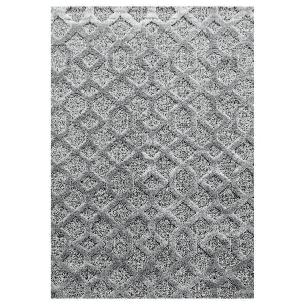 Ayyildiz Teppich, PISA 4702, GREY, 80 x 150 cm