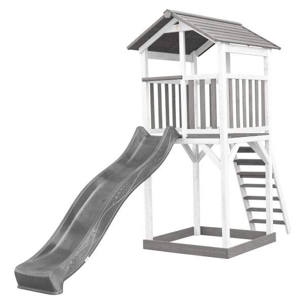 Beach Tower Spielturm - Graue Rutsche
