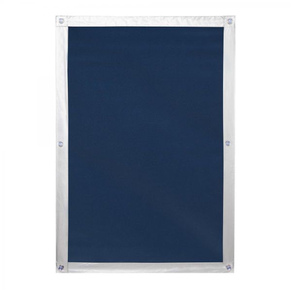 Lichtblick Dachfenster Sonnenschutz Haftfix, ohne Bohren, Verdunkelung, Blau, 94 cm x 96,9 cm (B x L)