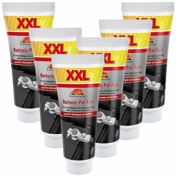 Carfit Professional XXL-Batteriepolfett 240 ml - 6er Set