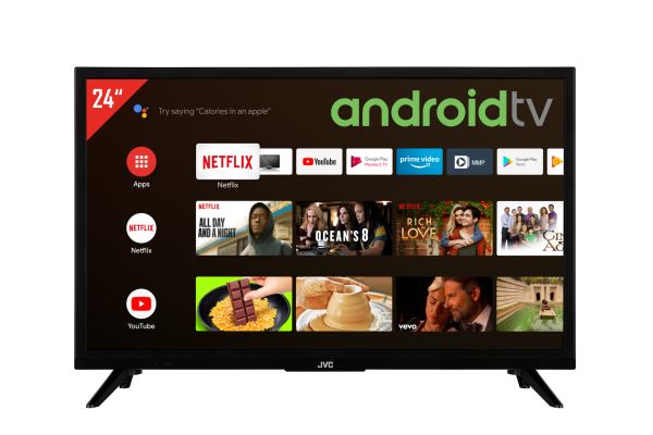 JVC LT-24VAH3055 24 Zoll Fernseher (Android TV inkl. Prime Video / Netflix / YouTube, HD-ready)