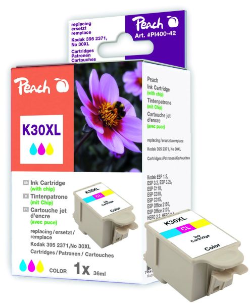 Peach Tintenpatrone color kompatibel zu Kodak 3952371 No.30XL