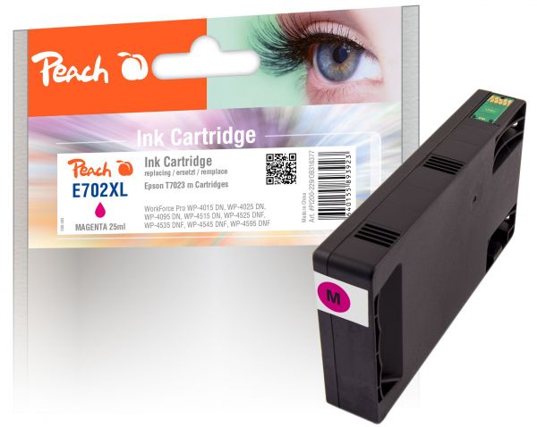 Peach Tintenpatrone magenta kompatibel zu Epson T7023
