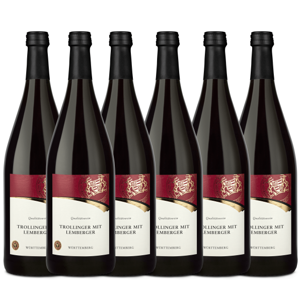 Württemberger Trollinger mit Lemberger Qualitätswein 1,0L 6er Karton