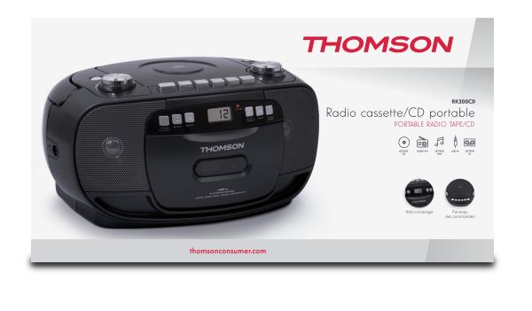 Thomson CD-Radio RK200CD TH329032 [black]