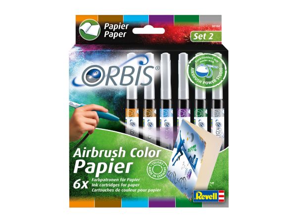 Orbis Papierpatronen(6er)"Zusatzfarben