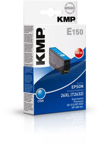 KMP E150 Tintenpatrone ersetzt Epson 26XL (C13T26324010)