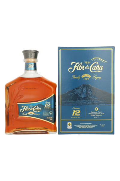 Flor de Cana Rum Centenario 12 Jahre mit Geschenkverpackung 0,7l 40%