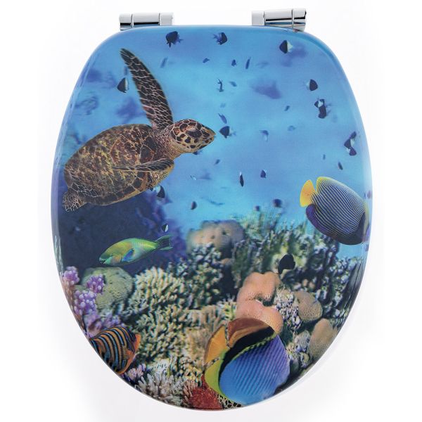 3D-WC-Sitz - Meereswelt