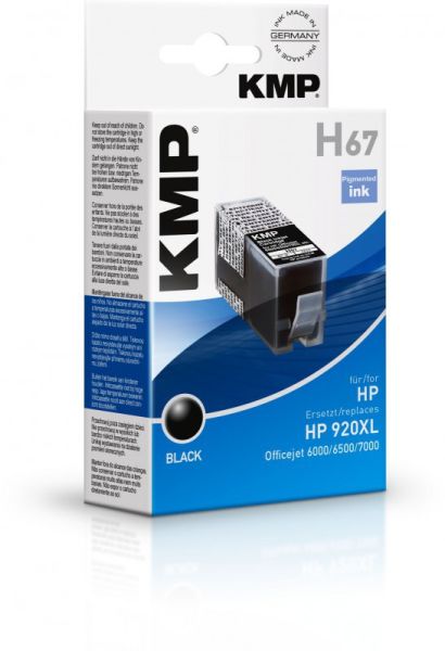 KMP H67 Tintenpatrone ersetzt HP 920XL (CD975AE)