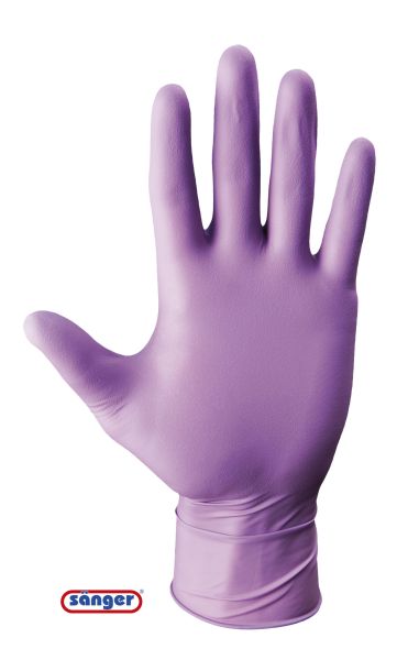 Betatex Nitril-Einmalhandschuhe Gr. XL, Farbe lila