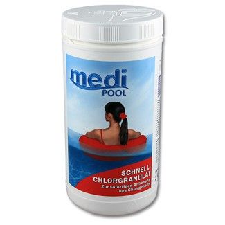 mediPOOL Schnell-Chlor Granulat 1 kg