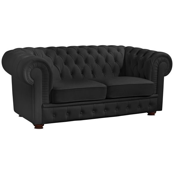 Max Winzer Bridgeport Sofa 2-Sitzer schwarz