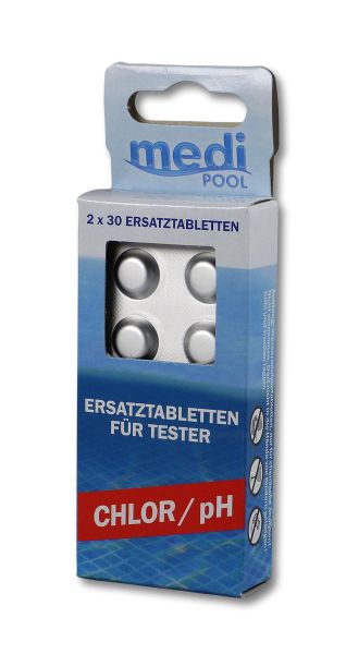 mediPOOL Tabletten für Chlor- / pH-Tester