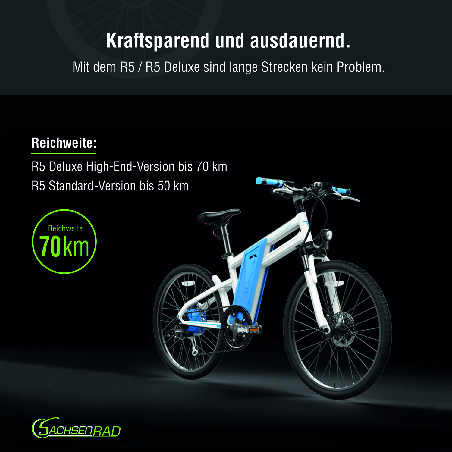 SachsenRad E-Racing Bike R5 Deluxe