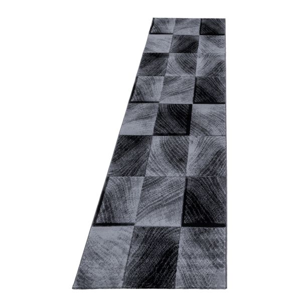 Ayyildiz Teppich, PLUS 8003, BLACK, 80 x 300 cm