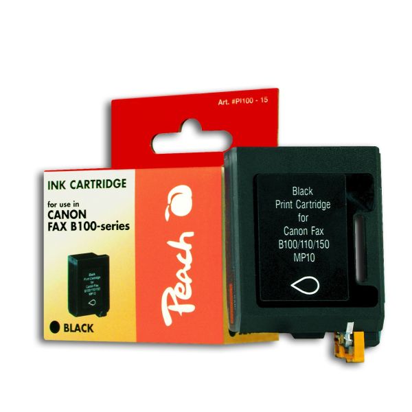 Peach Druckkopf schwarz kompatibel zu Canon BX-3