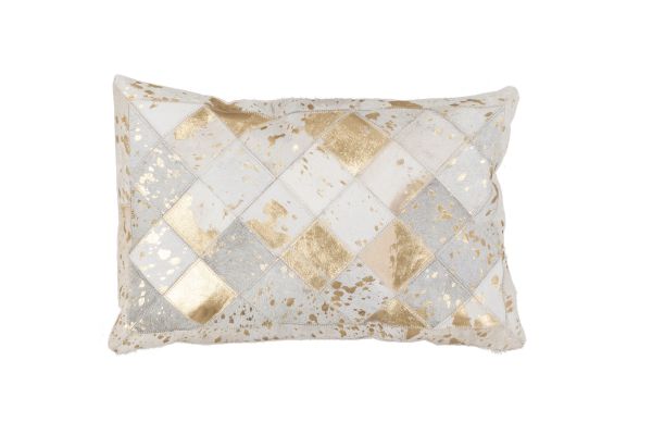 Kayoom Lavish Pillow 210 Elfenbein / Gold 40cm x 60cm