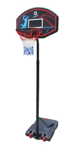Basketballkorb Ständer höhenverstellbar Ringhöhe 205-260cm