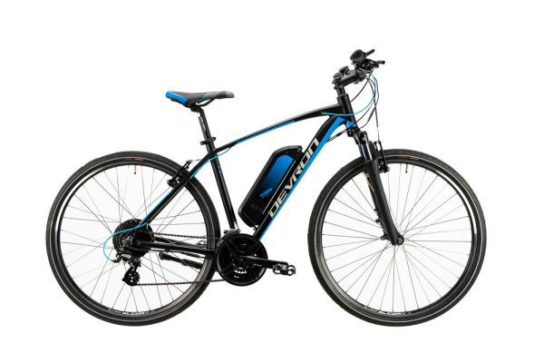 Devron E-Bike Trekking 28" black/blue 28161