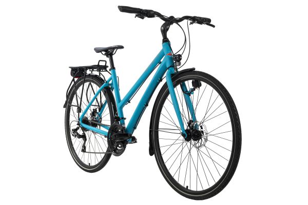 KS Cycling Trekkingrad Damen 28'' Antero blau Aluminiumrahmen RH 53 cm