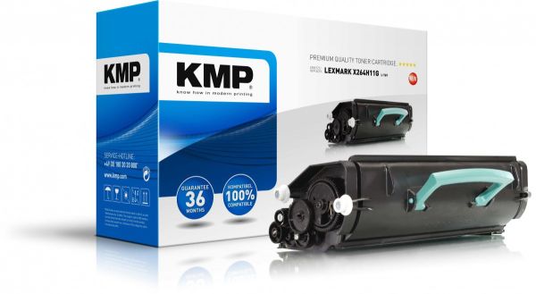 KMP L-T69 Tonerkartusche ersetzt Lexmark X264A11G/X264H11G