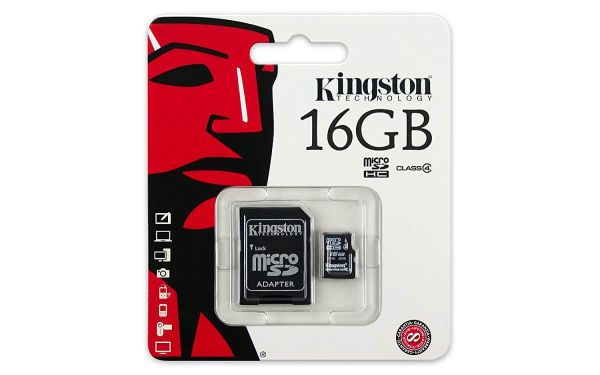 Kingston 16GB MicroSD Speicherkarte 