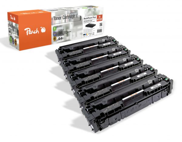 Peach Spar Pack Plus Tonermodule ersetzt HP No. 415X