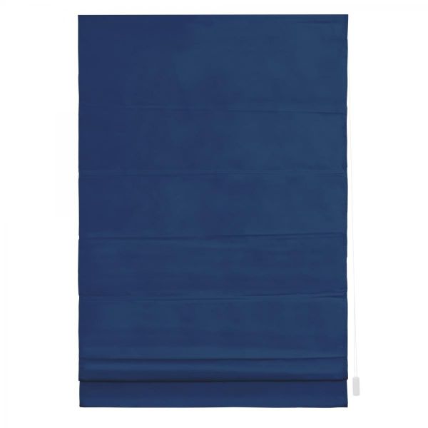 Lichtblick Raffrollo Verdunkelung, Seitenzug Blau, 60 cm x 180 cm (B x L) 