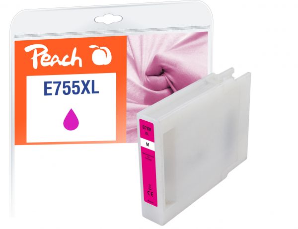 Peach XL Tintenpatrone magenta ersetzt Epson T7553M